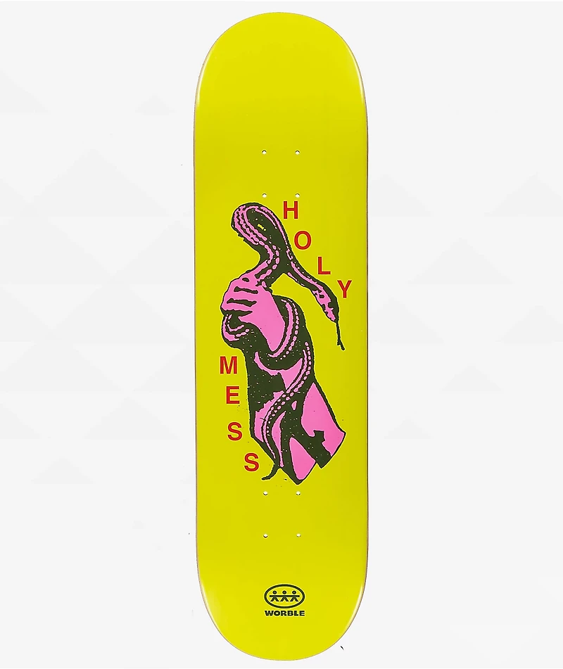 WORBLE Holy Mess 8.5" Skateboard Deck