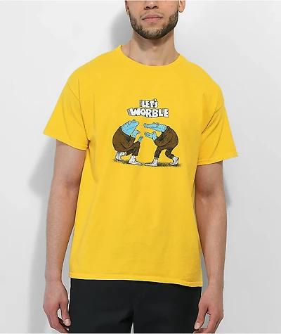WORBLE Lets Gold T-Shirt