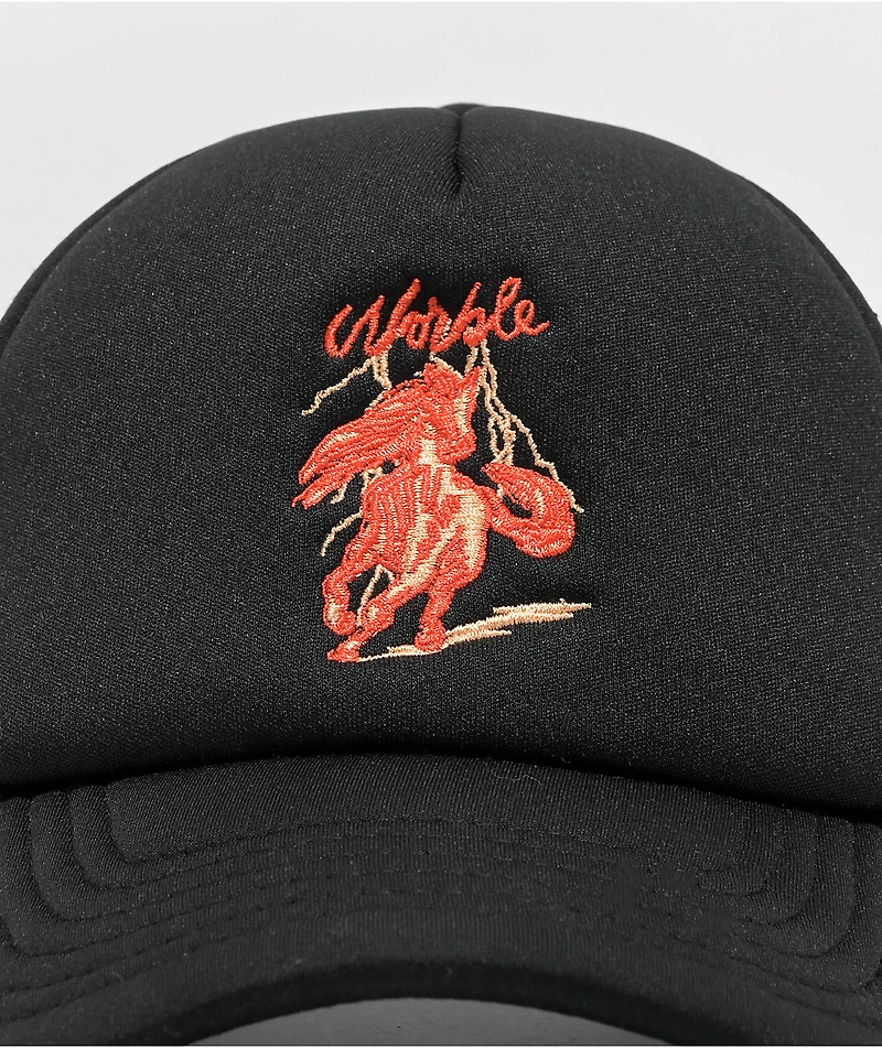 WORBLE Ol Pony Black Trucker Hat