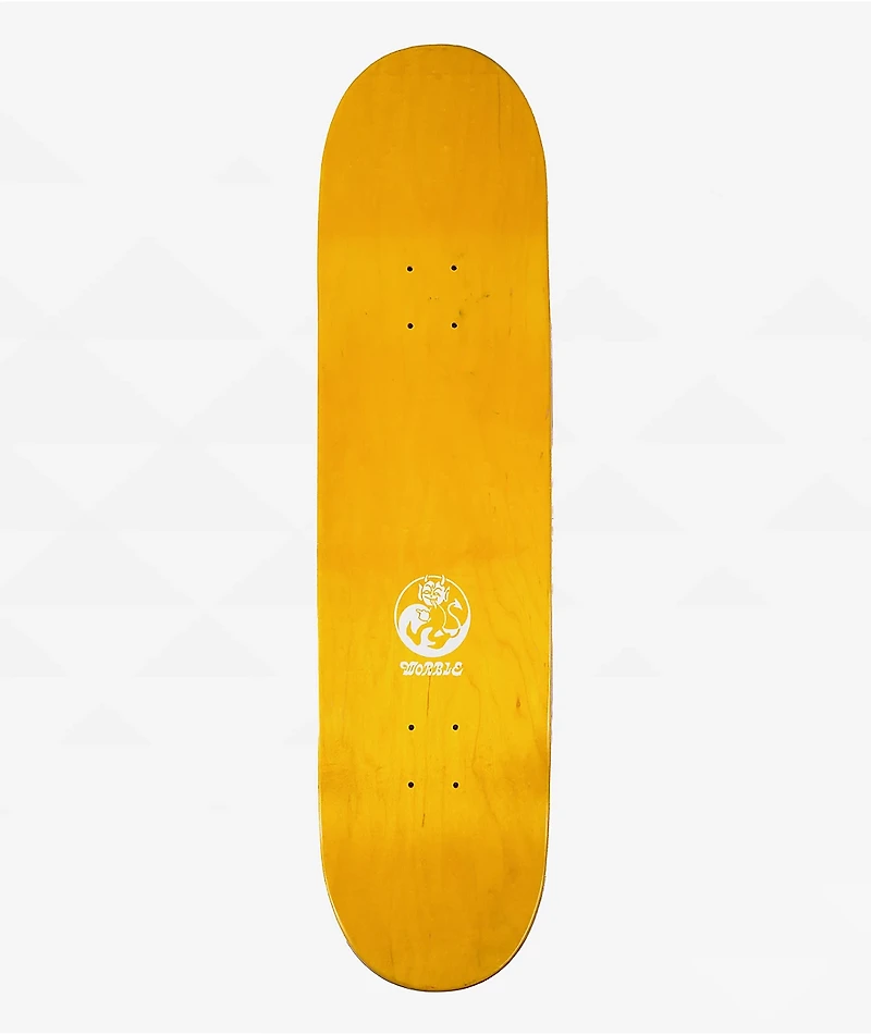 WORBLE Poppy Starr Peace & Love 8.5" Skateboard Deck