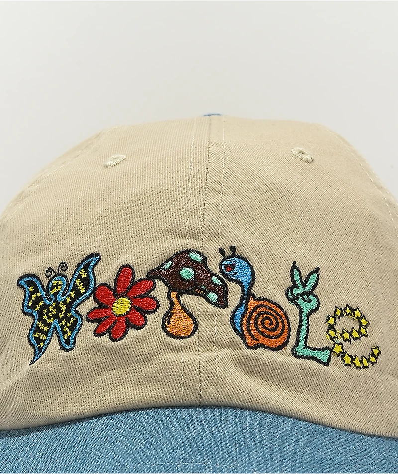 WORBLE Small Tan Strapback Hat