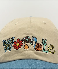 WORBLE Small Tan Strapback Hat