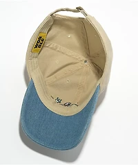 WORBLE Small Tan Strapback Hat