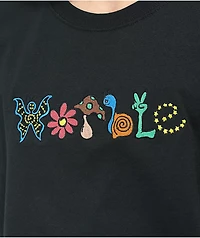 WORBLE Small World Black T-Shirt