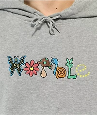 WORBLE Small World Grey Hoodie