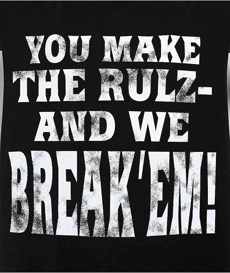 WWE D-Generation X Break 'Em Black Tank Top
