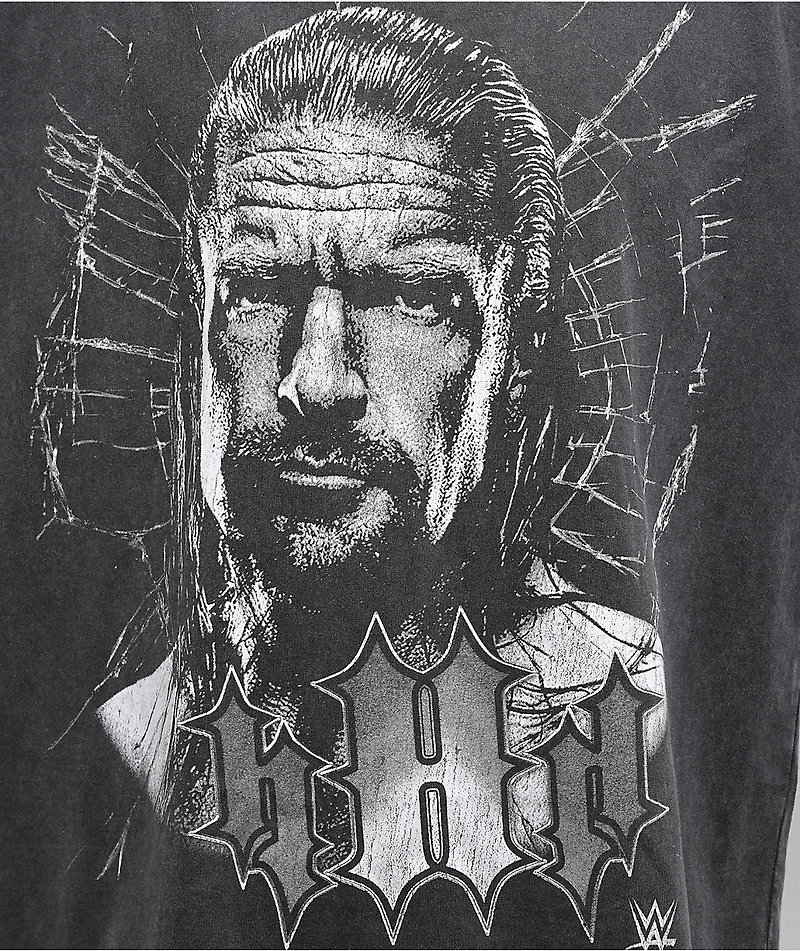 WWE Game Is Not Over Black Wash T-Shirt