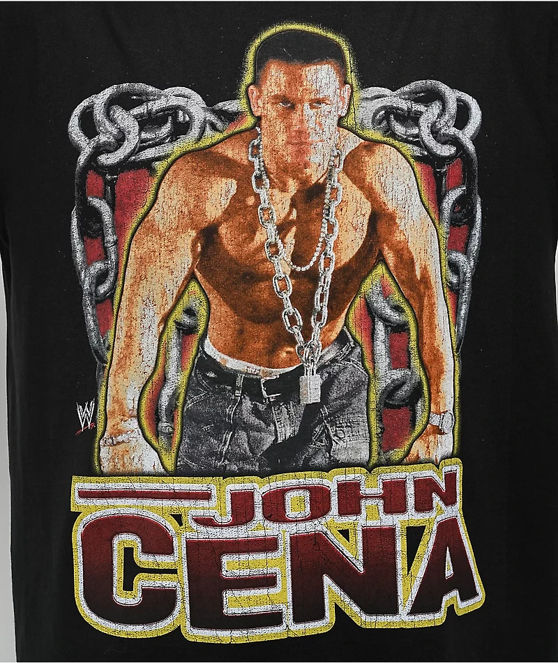 WWE John Cena Chain Gang Soldier Black T-Shirt