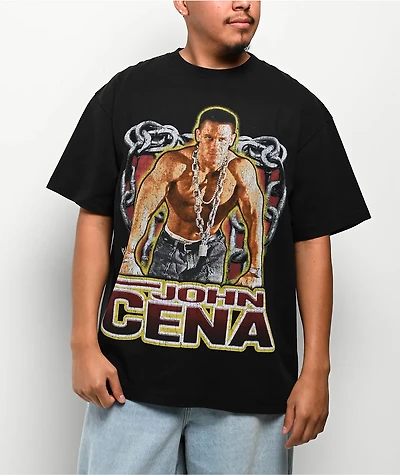 WWE John Cena Chain Gang Soldier Black T-Shirt