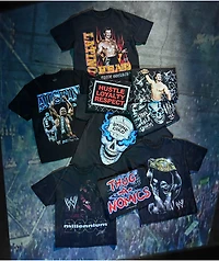 WWE Kane Millenium Black Wash T-Shirt