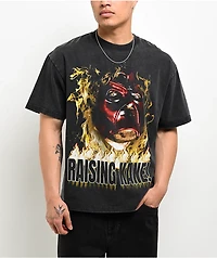 WWE Kane Worst Nightmare Black Wash T-Shirt