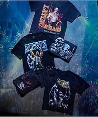 WWE Latino Heat Black Wash T-Shirt