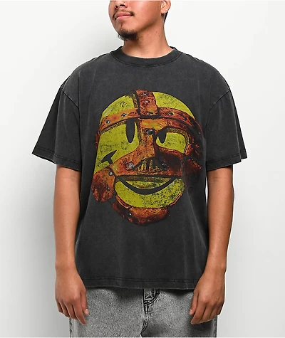 WWE Mankind Have A Nice Day Black Wash T-Shirt