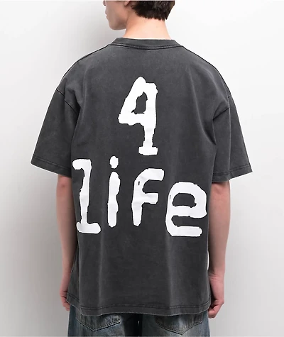 WWE NWO 4 Life Black Wash T-Shirt