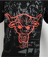 WWE Rock Panel Black T-Shirt