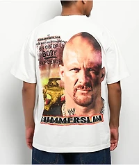WWE Stone Cold SummerSlam White T-Shirt