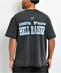 WWE Stone Cold Vessel Black Wash T-Shirt