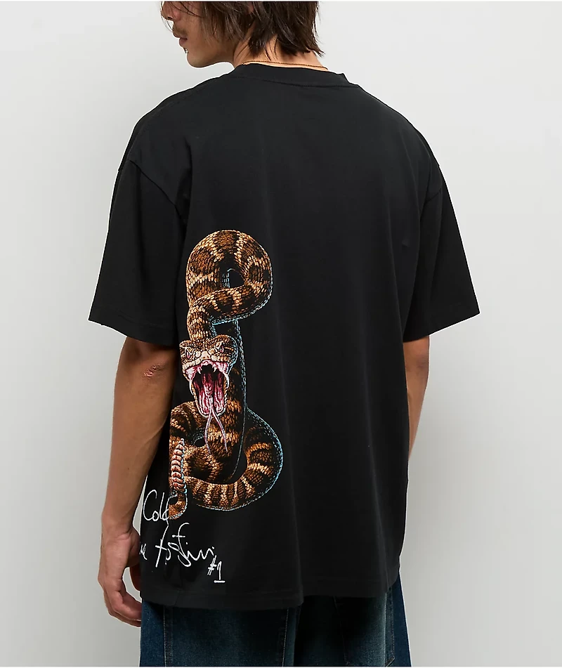 WWE Stone Cold Wrap Black T-Shirt