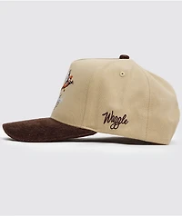 Waggle Upland Tan & Brown Snapback Hat
