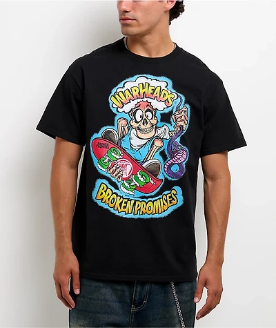 Warheads x Broken Promises Sour Grab Black T-Shirt