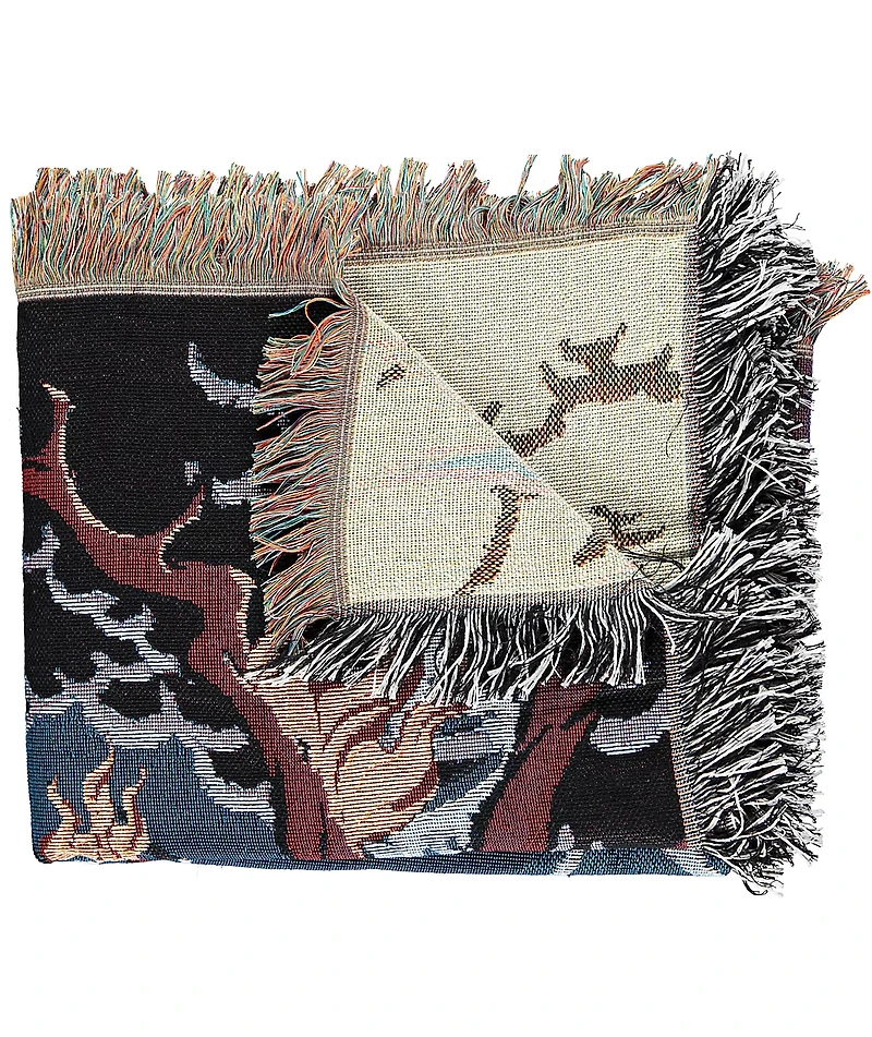 Warm People Brimstone Black Blanket