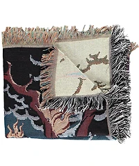 Warm People Brimstone Black Blanket