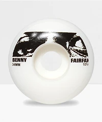 Wayward Fairfax 54mm 101a White Skateboard Wheels