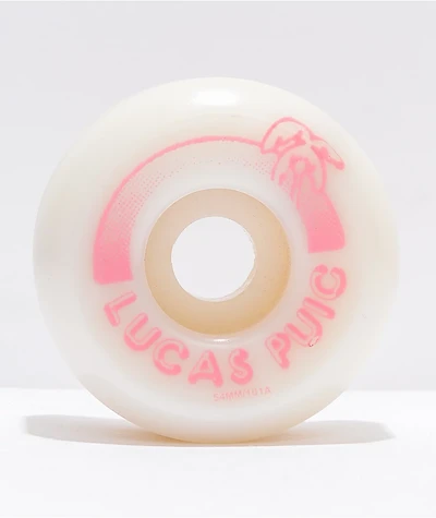 Wayward Puig 54mm 101a White Skateboard Wheels