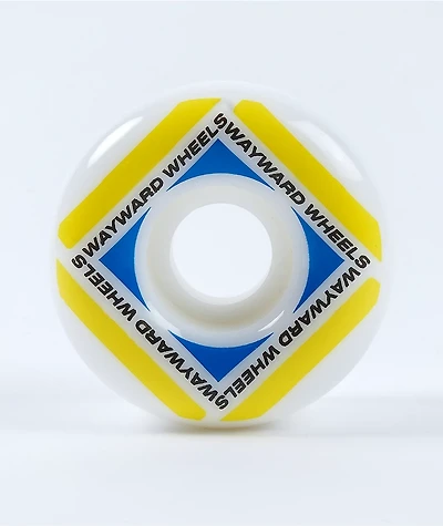 Wayward Waypoint Formula 52mm 101a White Skateboard Wheels