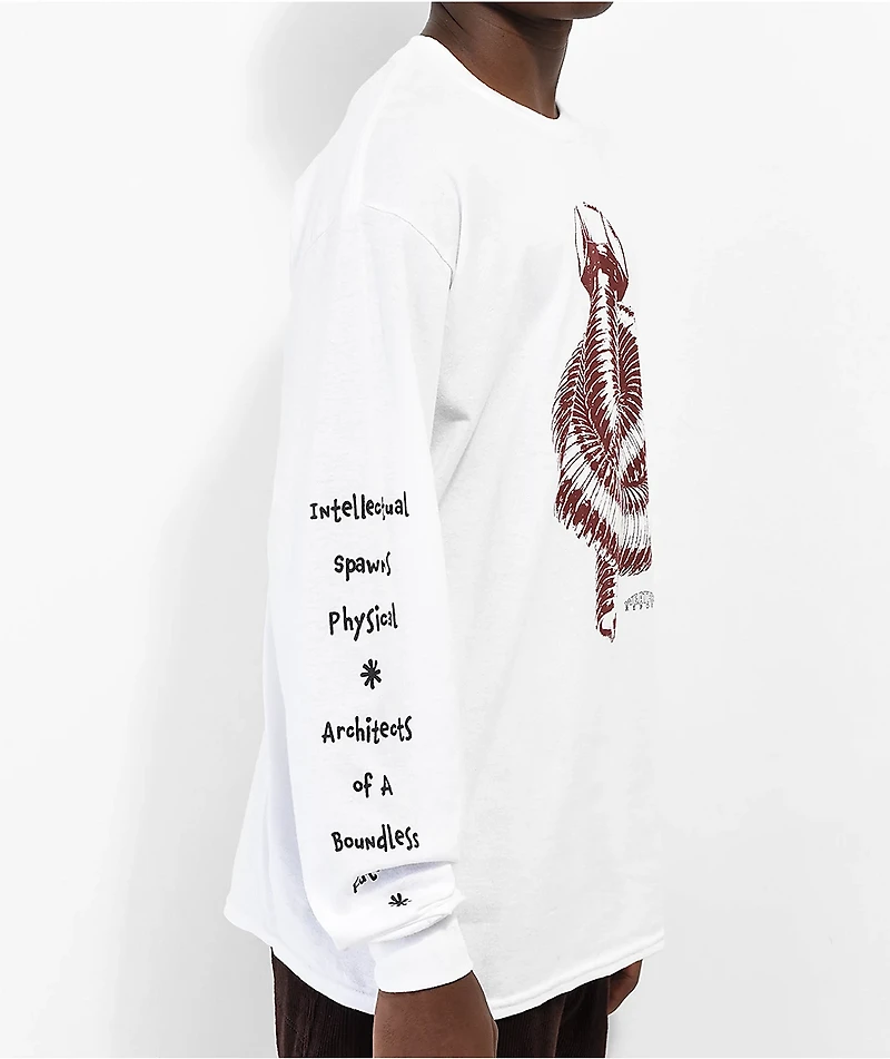 Weather Report Future White Long Sleeve T-Shirt