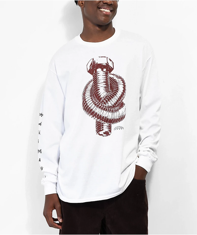 Weather Report Future White Long Sleeve T-Shirt