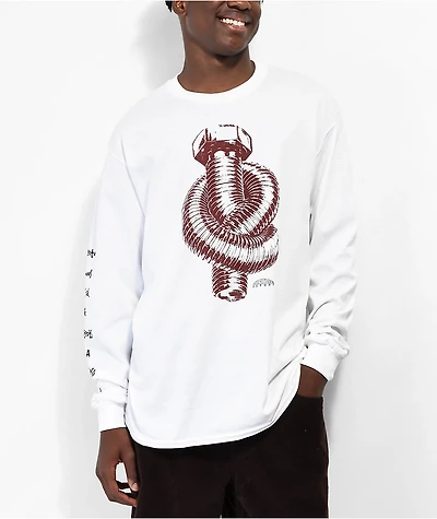 Weather Report Future White Long Sleeve T-Shirt