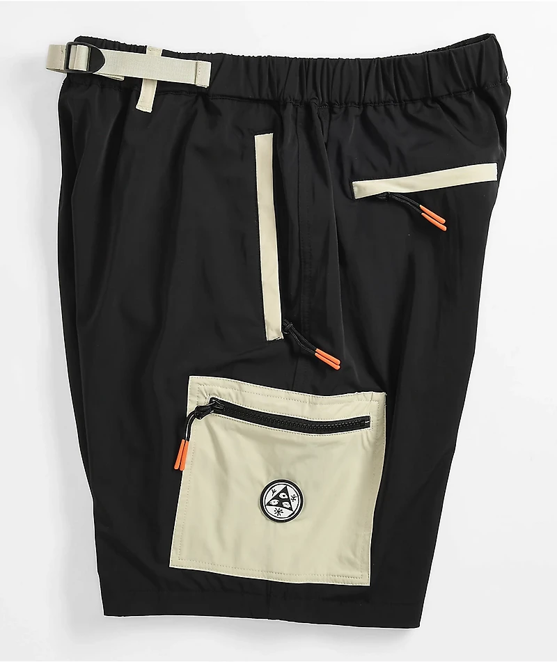Welcome Apex Black & Tan Climber Shorts