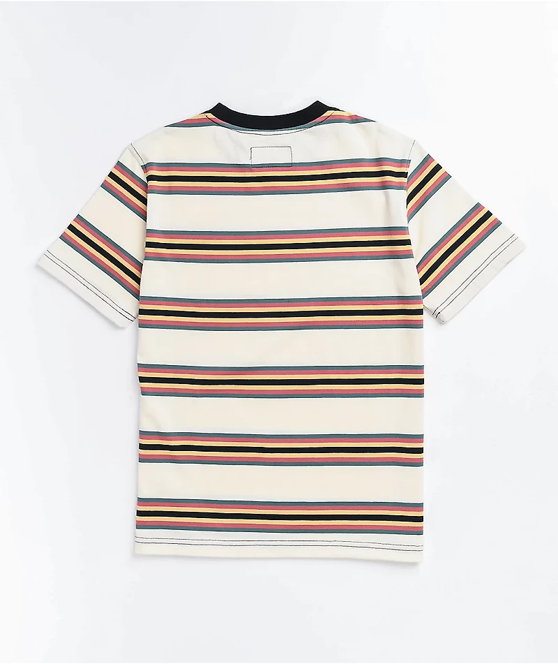 Welcome Baja Stripe Ivory T-Shirt