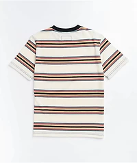 Welcome Baja Stripe Ivory T-Shirt