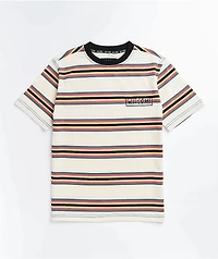 Welcome Baja Stripe Ivory T-Shirt
