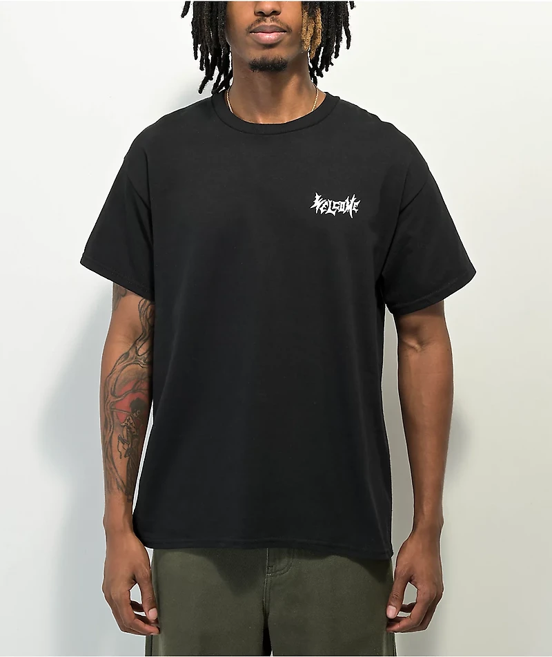 Welcome Bapholit Mono Black T-Shirt