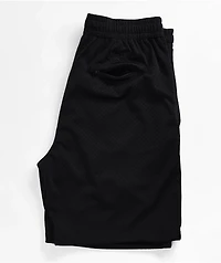 Welcome Barb Black Mesh Shorts