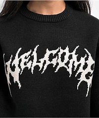 Welcome Barb Black Sweater