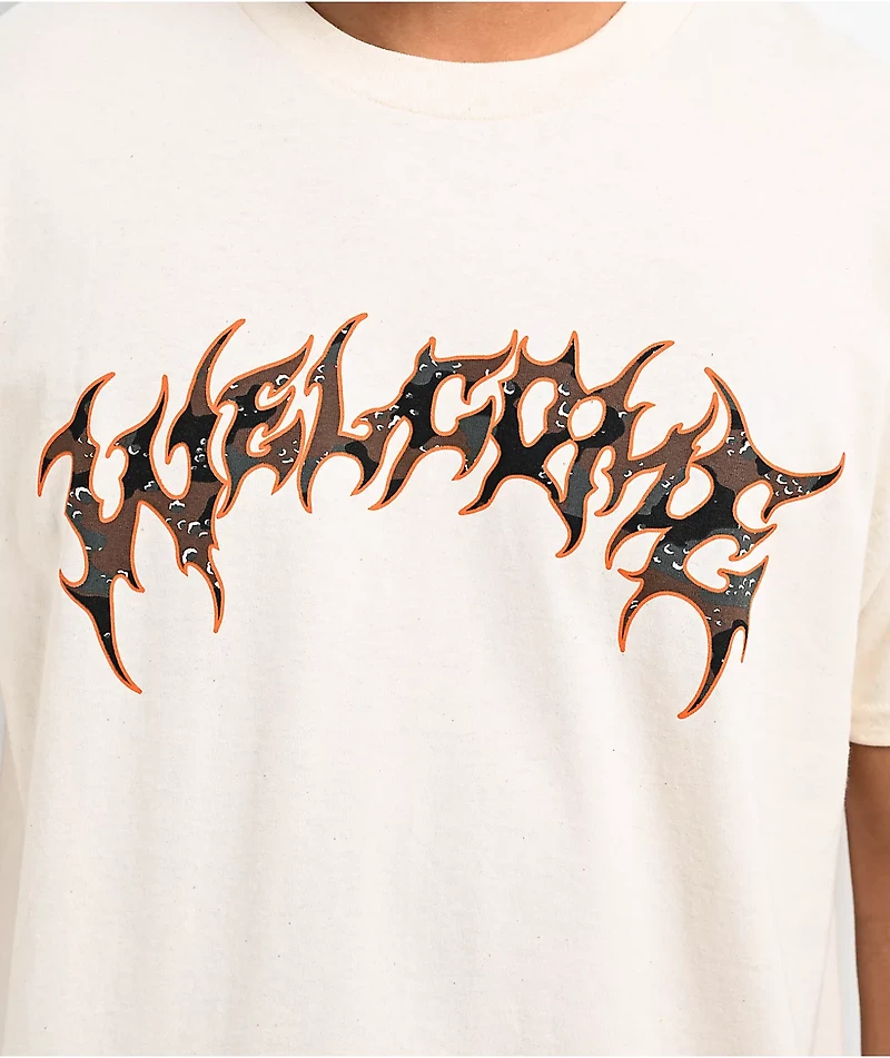 Welcome Barb Bone Natural T-Shirt