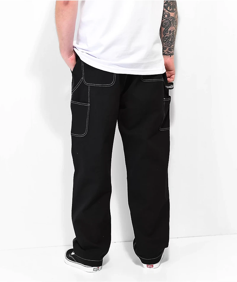 Welcome Brace Black Carpenter Pants