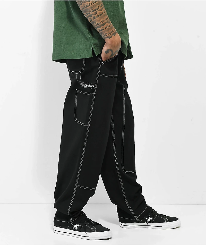 Welcome Brace Black Carpenter Pants