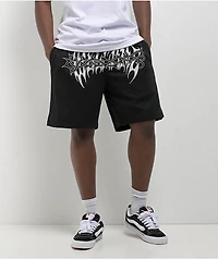 Welcome Brier Black Mesh Shorts