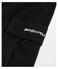 Welcome Chamber Black Cargo Shorts