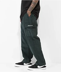 Welcome Chamber Green Corduroy Elastic Waist Pants