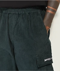 Welcome Chamber Green Corduroy Elastic Waist Pants