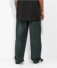 Welcome Chamber Green Corduroy Elastic Waist Pants