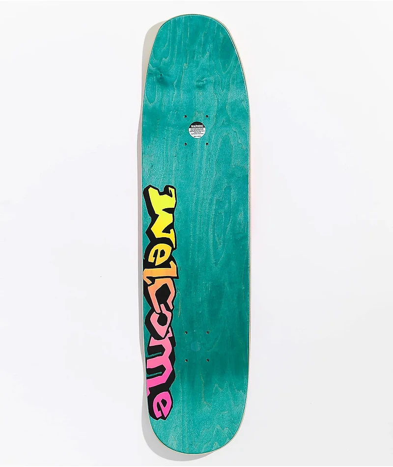 Welcome Cheetah Son Of Moontrimmer 8.25" Skateboard Deck