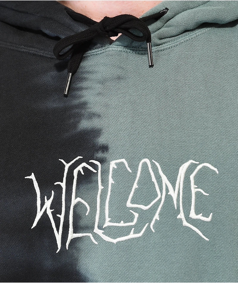 Welcome Chimera Black & Atlantic Green Hoodie