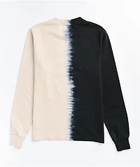 Welcome Chimera Black & Bone Dip Dye Long Sleeve T-Shirt